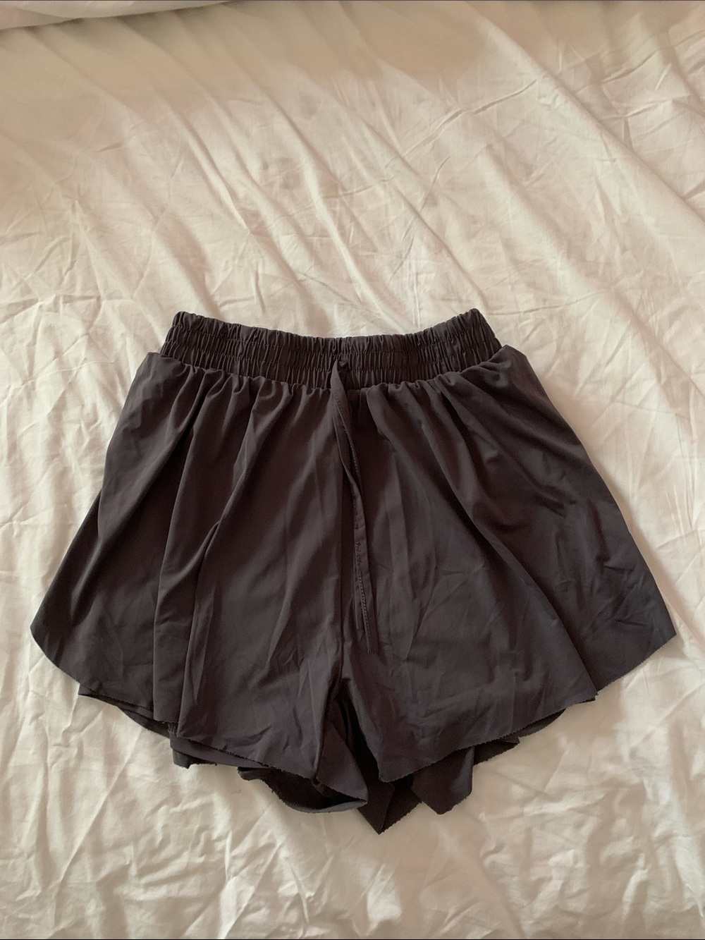 Lightweight Dark Gray Women's Athletic Skort